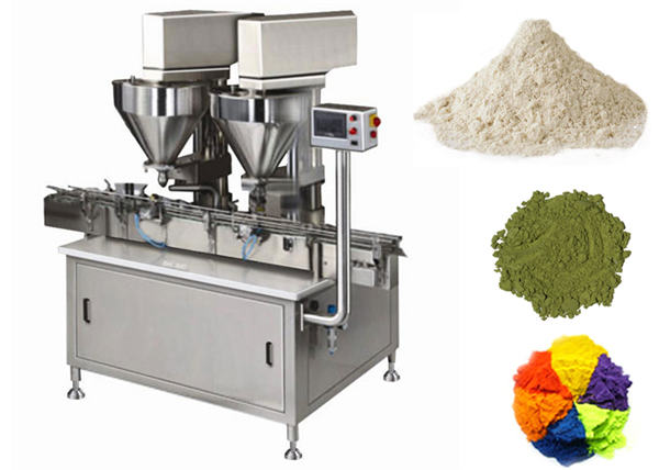 Automaattinen 2 pään jauheen täyttölaite