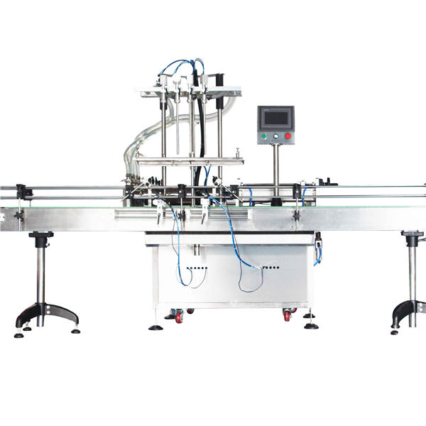 Automaattinen 8, 10, 12 pään kosteusemulsio männän täyttö kone / täyttö